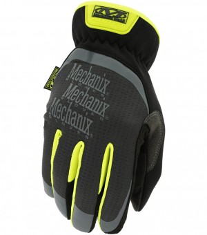 Mechanix Hi-Viz Black and Yellow FastFit® Black | DPLB6257