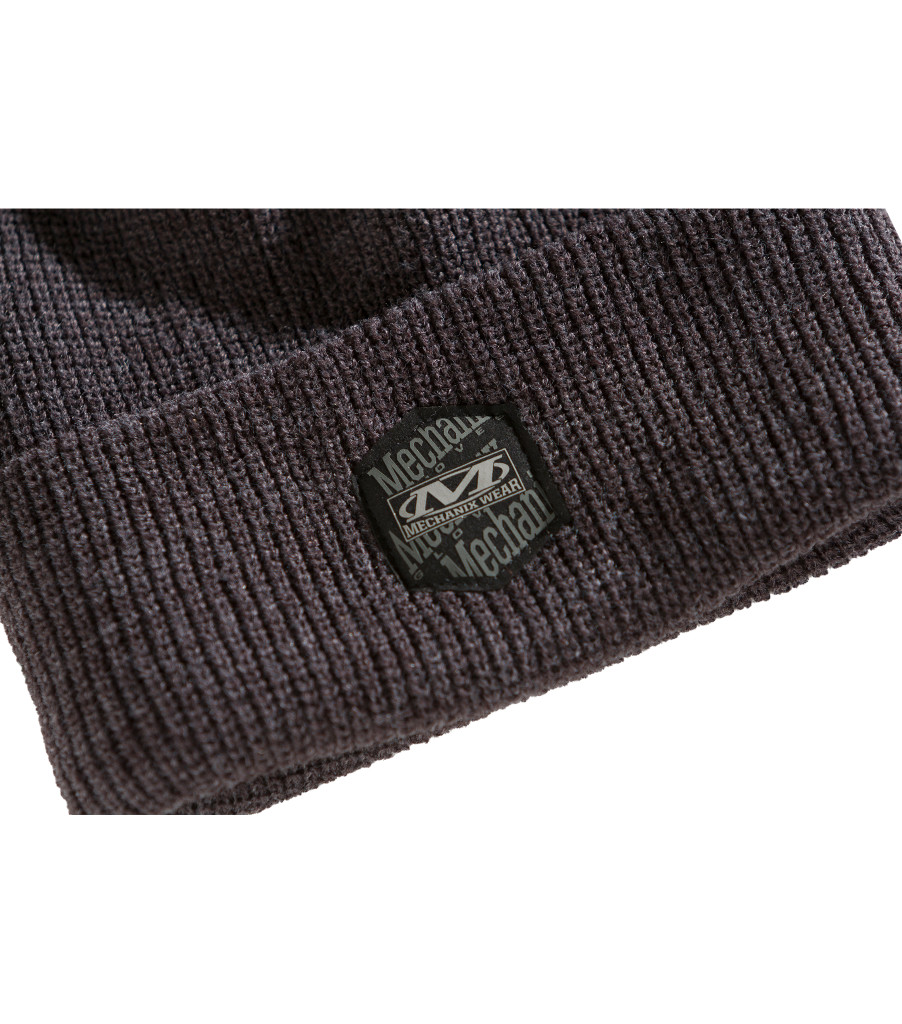 Mechanix Classic Ribbed Cuff Knit Beanie- Dark Grey Dark Grey | NIYX1319