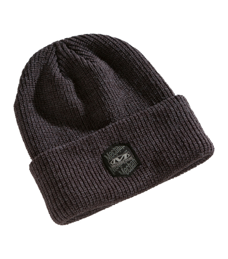 Mechanix Classic Ribbed Cuff Knit Beanie- Dark Grey Dark Grey | NIYX1319