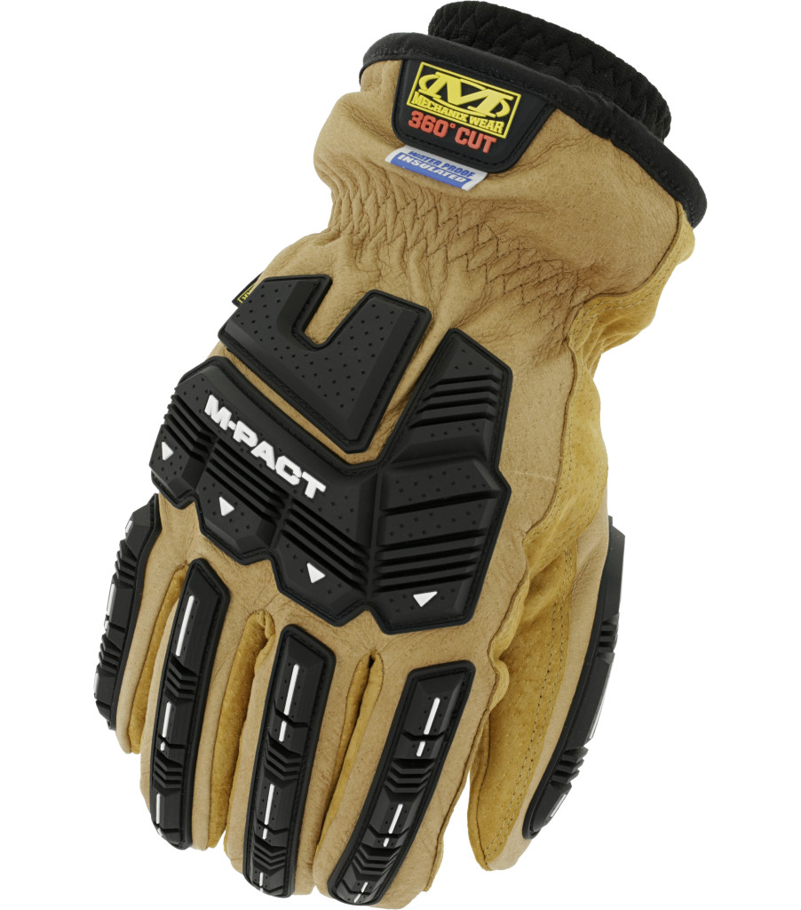 Mechanix Coldwork™ Waterproof Leather M-Pact® Driver F9-360 Brown / Black | RDFO2371