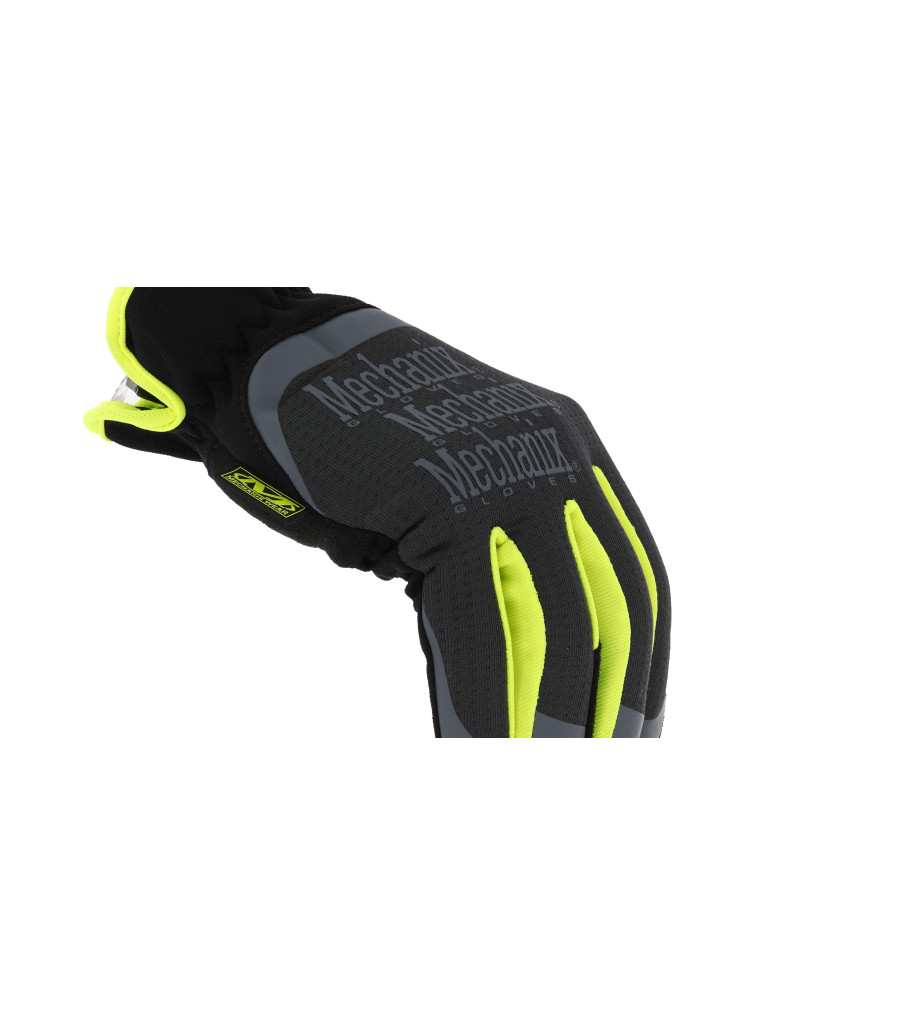 Mechanix Hi-Viz Black and Yellow FastFit® Black | DPLB6257