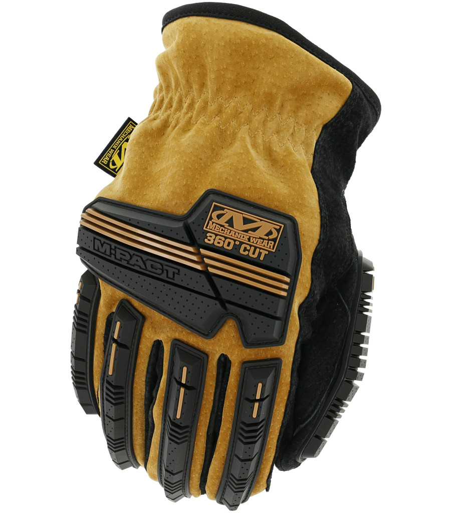 Mechanix Leather M-Pact® Driver C4-360 Black / Brown | PRFO5278