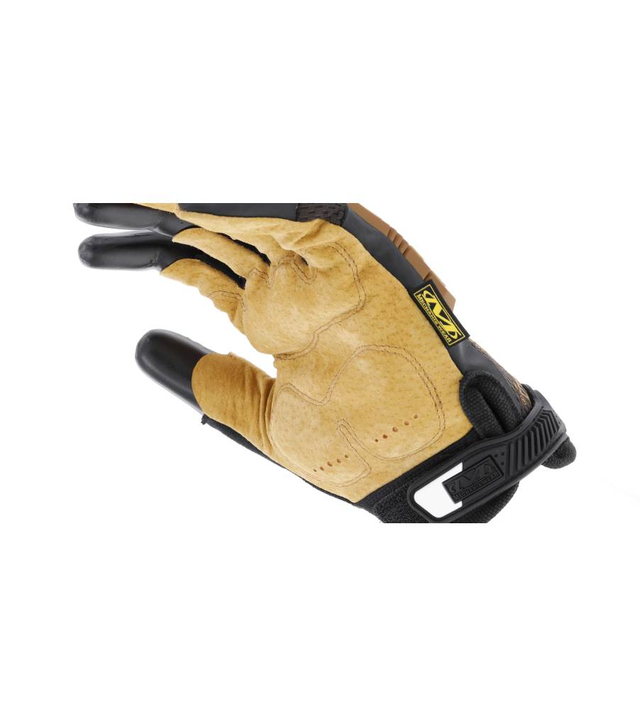 Mechanix Leather M-Pact® Fingerless Framer Brown | ELVV0157