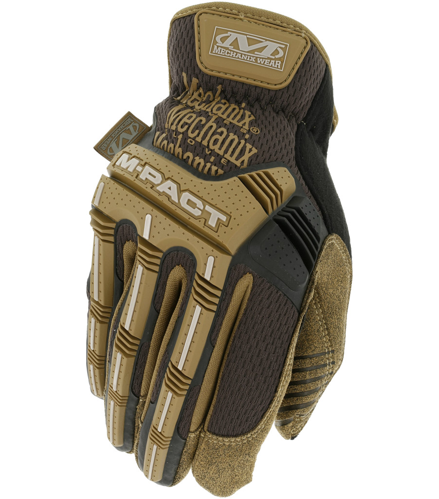 Mechanix M-Pact® Open Cuff Brown Brown | YAQV8346