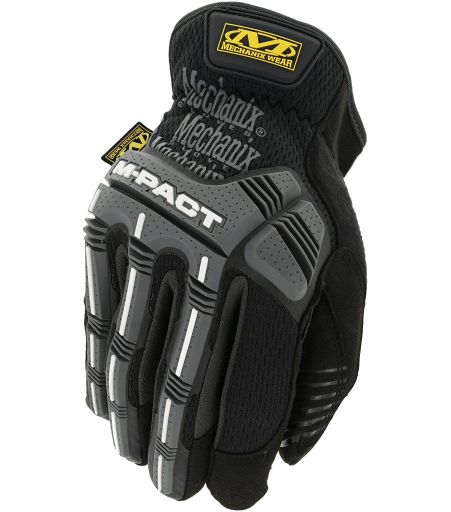 Mechanix M-Pact® Open Cuff - Black Black / Grey | XVNZ3370