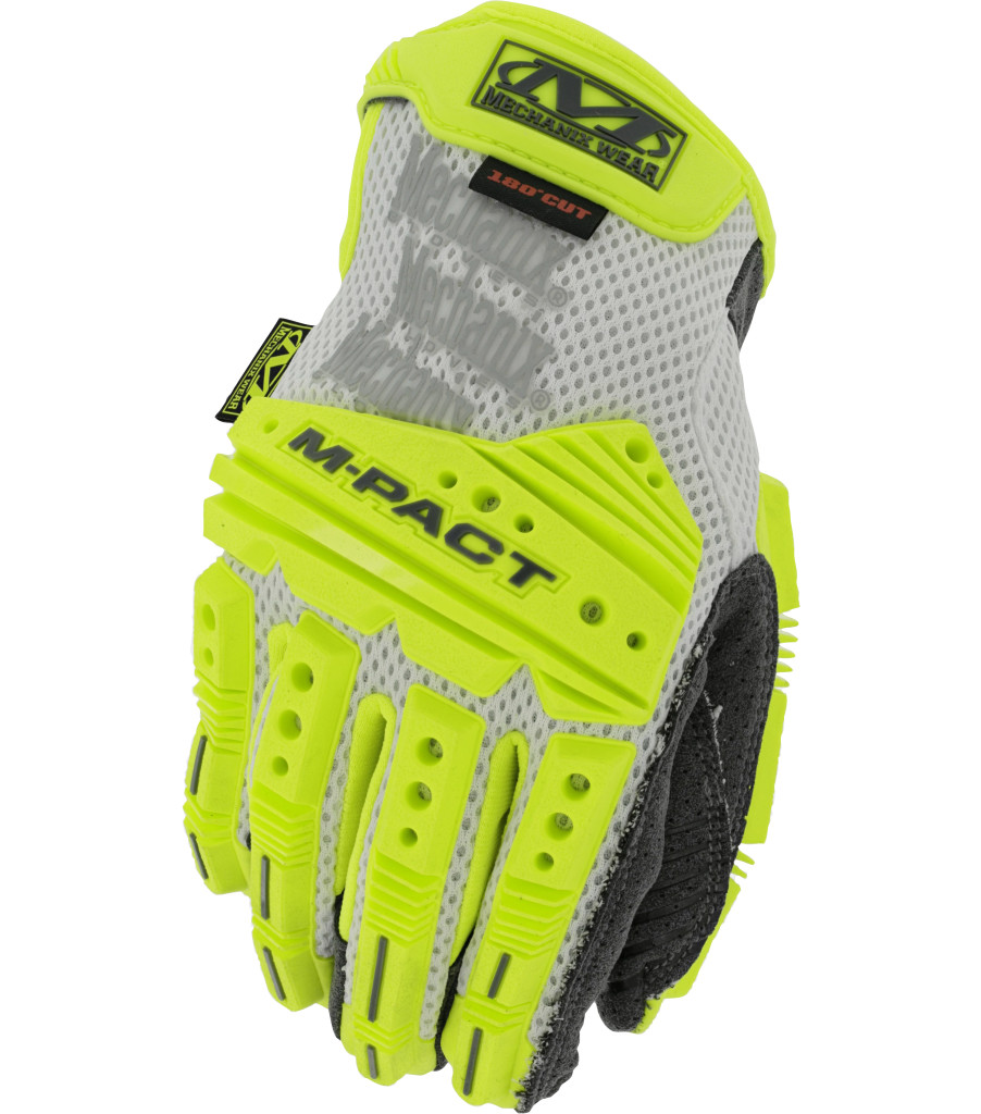 Mechanix M-Pact® Vent D5 Fluorescent Yellow | JDLM5843