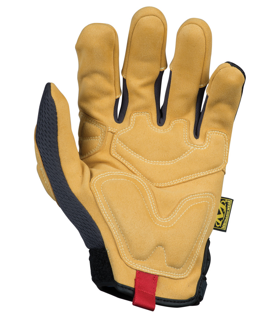 Mechanix Material4X® Padded Palm Black | PQZV7628