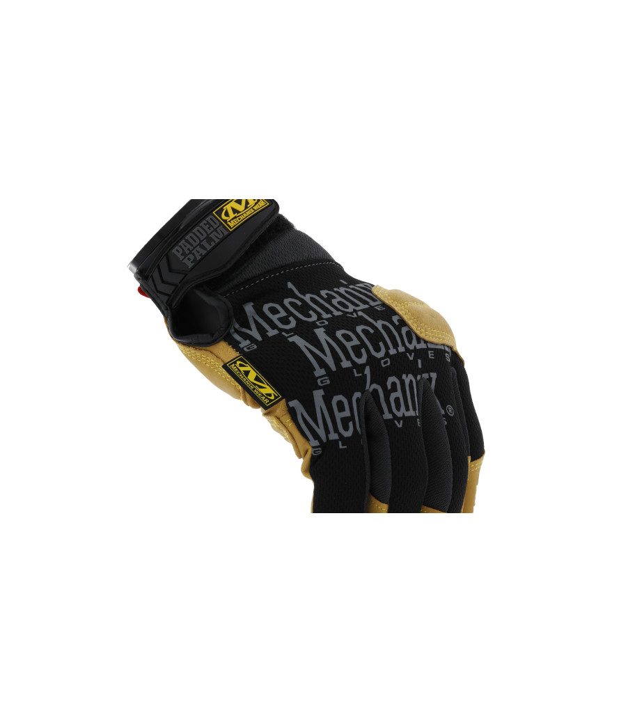 Mechanix Material4X® Padded Palm Black | PQZV7628