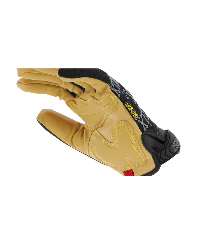 Mechanix Material4X® Padded Palm Black | PQZV7628