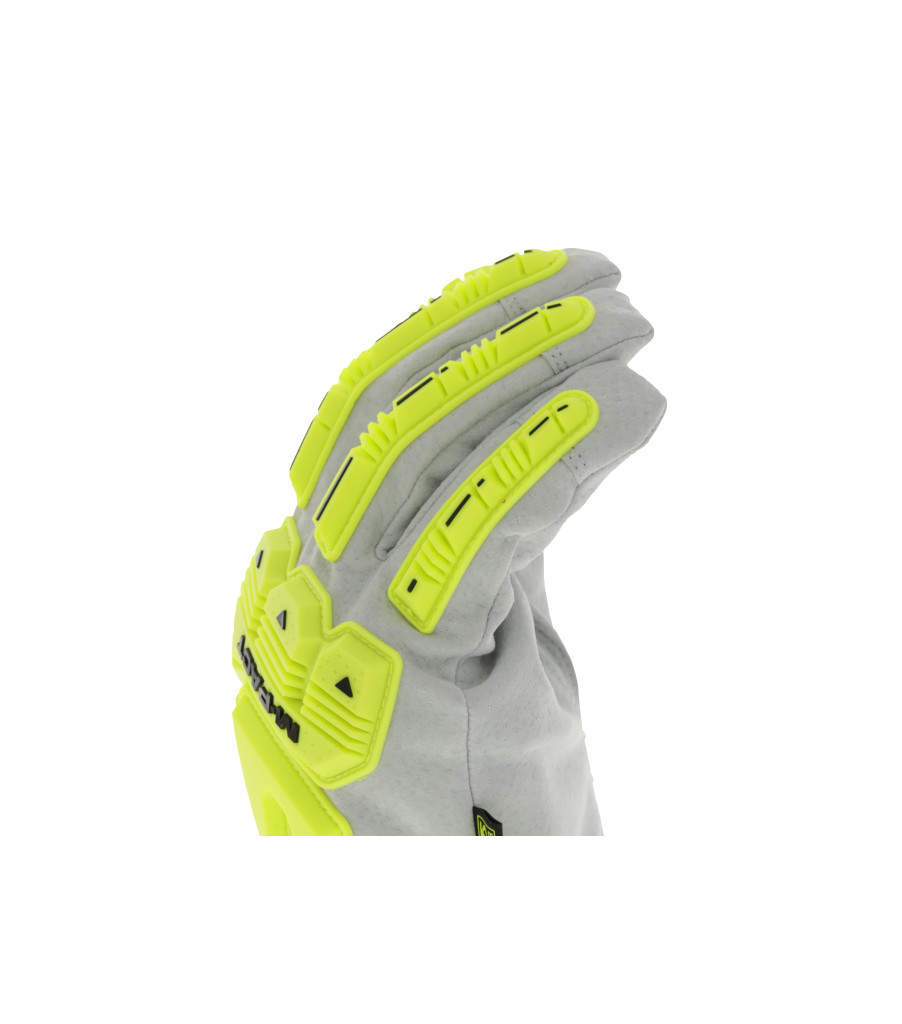 Mechanix Max Cut™ Leather M-Pact® F9-360 Fluorescent Yellow | YZXN5798