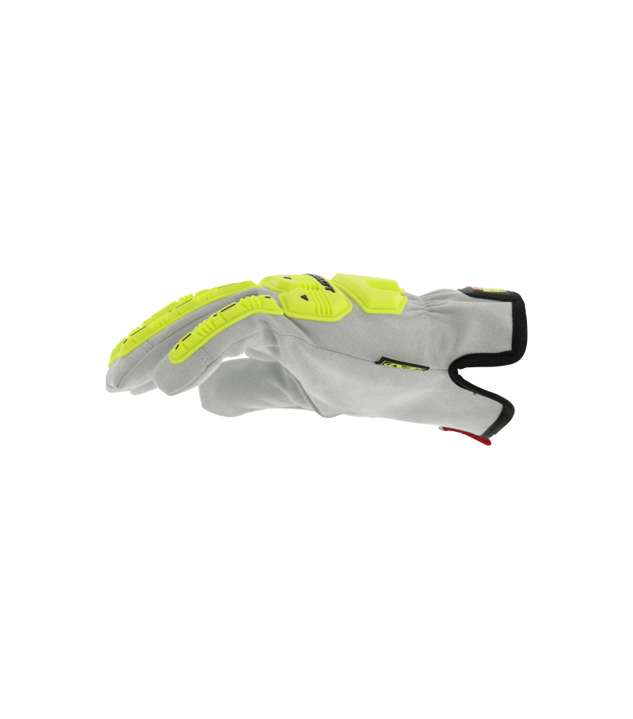 Mechanix Max Cut™ Leather M-Pact® F9-360 Fluorescent Yellow | YZXN5798