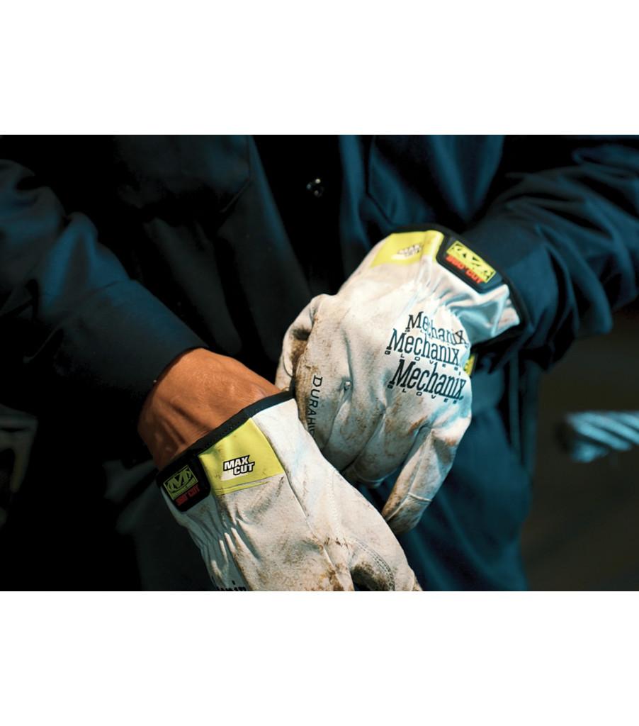 Mechanix Max Cut™ Leather Utility F9-360 White | TIYE7086