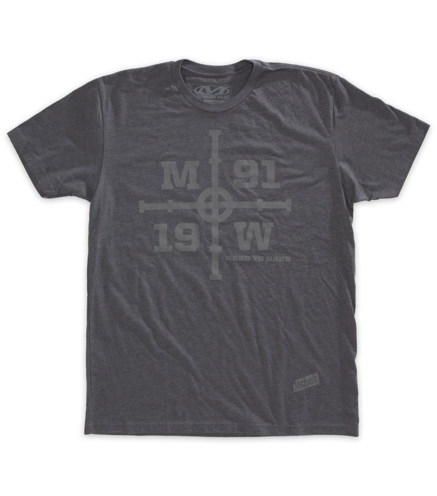 Mechanix On Target T-Shirt - Grey Grey | BOSO6740