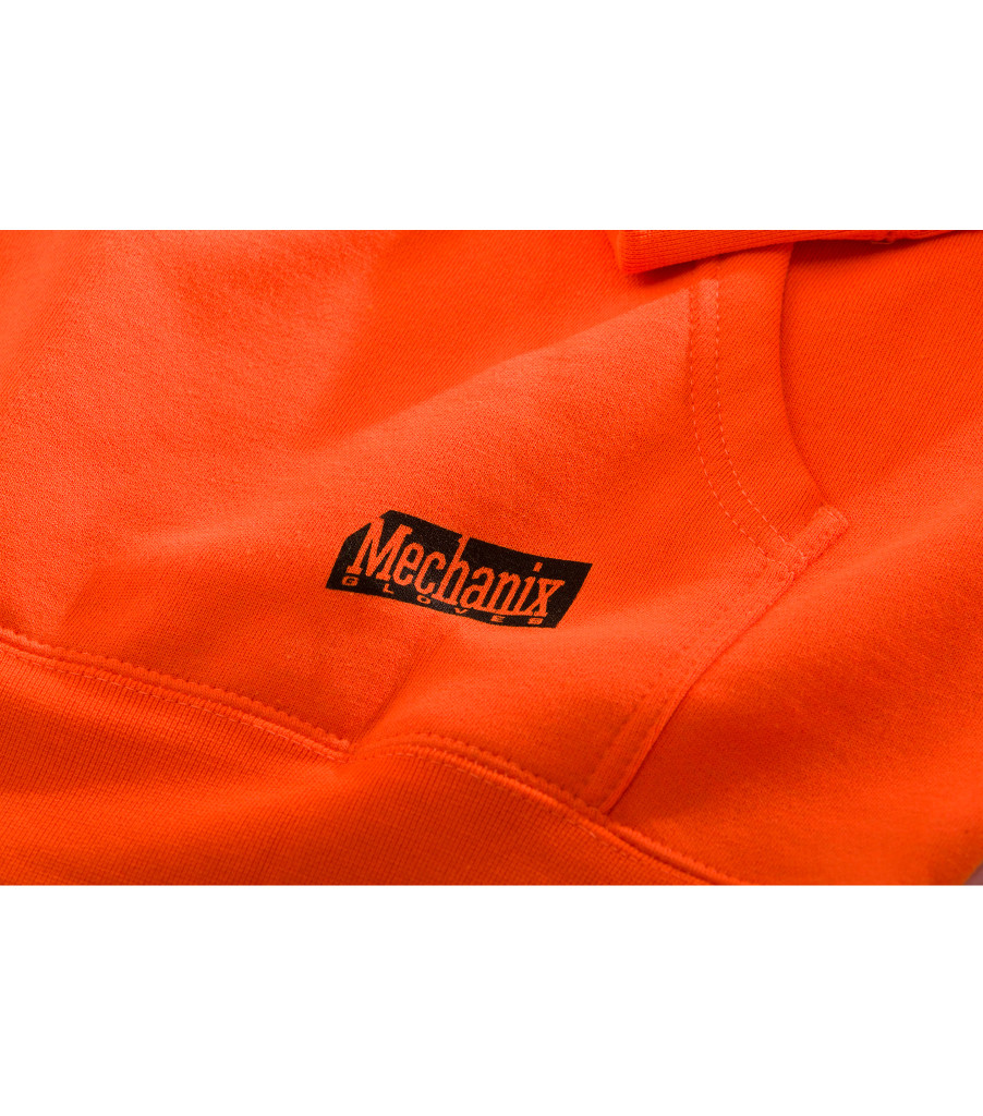 Mechanix Pullover Hoodie Safety Orange Fluorescent Orange | PPZG3078