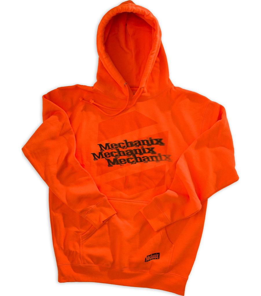 Mechanix Pullover Hoodie Safety Orange Fluorescent Orange | PPZG3078