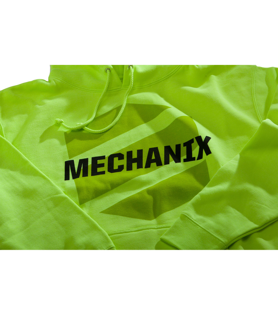 Mechanix Pullover Hoodie Safety Yellow Fluorescent Yellow | VBJO2876