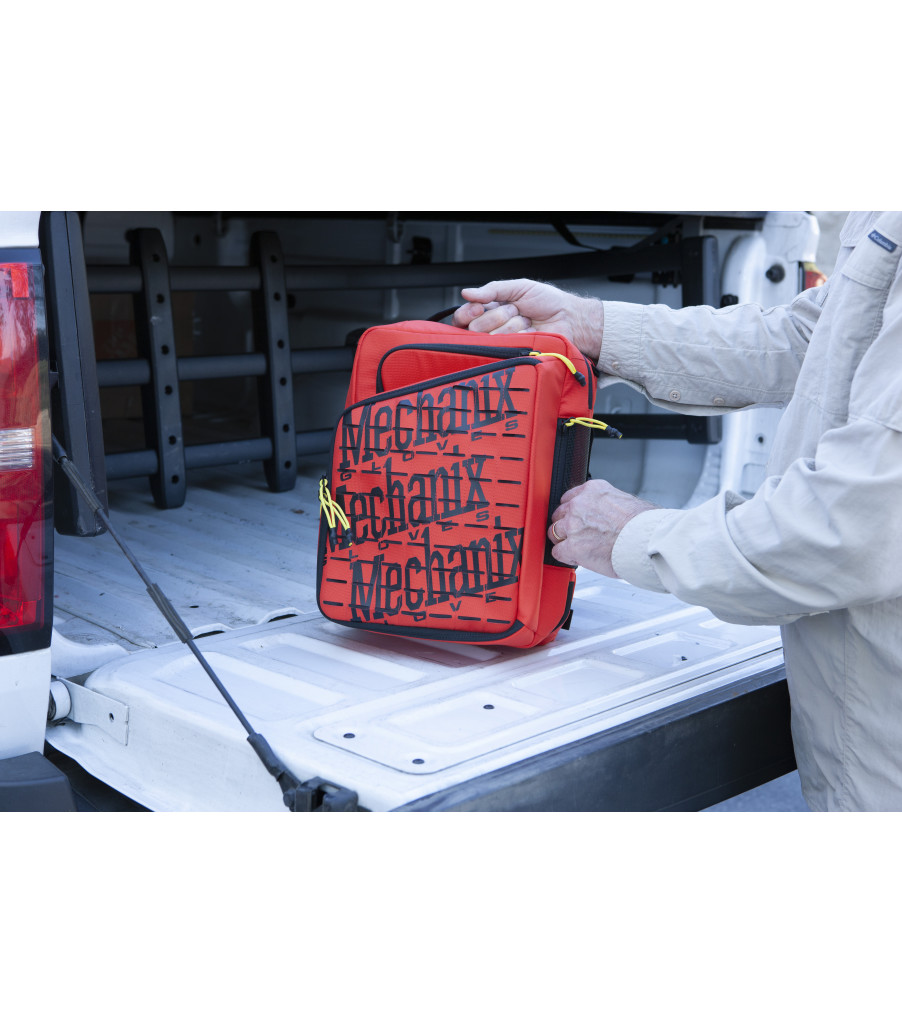 Mechanix Red Roadside Bag: Large Red | KERR0737