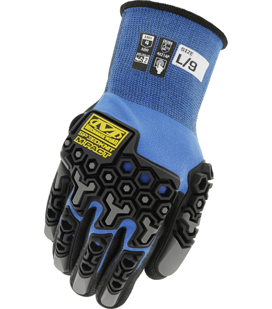 Mechanix SpeedKnit™ M-Pact® Blue Blue / Black | TVAX3034