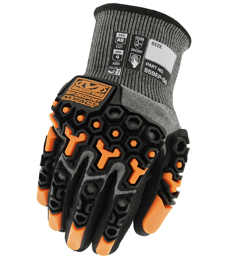 Mechanix SpeedKnit™ M-Pact® S59EP58 Grey / Black | SKFM1487