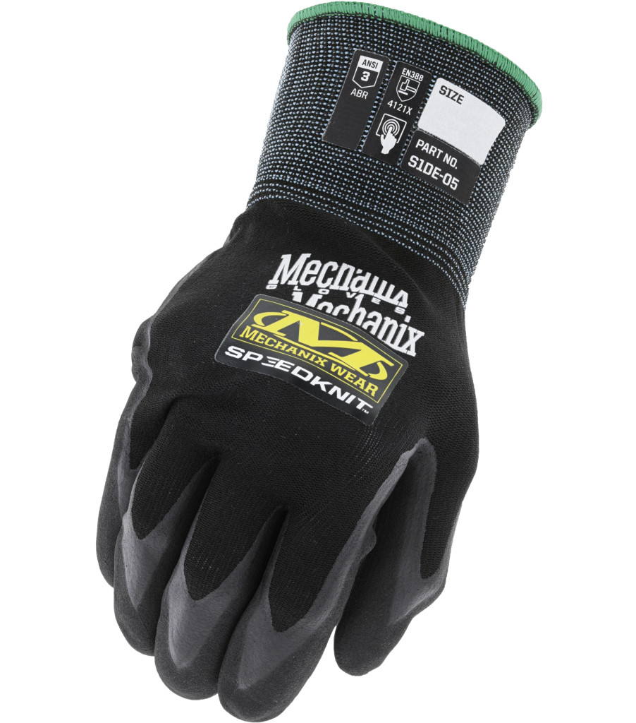 Mechanix SpeedKnit™ Utility - Blended Sizing Black | HKBB3643