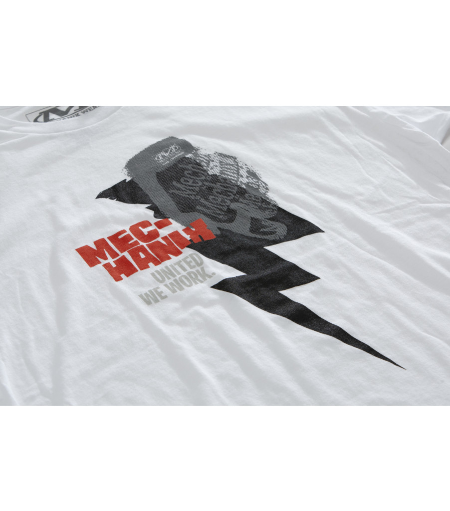 Mechanix United We Work T-Shirt White | FGWQ5028