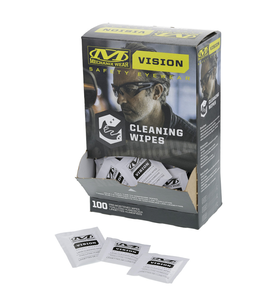 Mechanix Vision Pre-Moistened Wipes 100 Pack | ZQCM9107