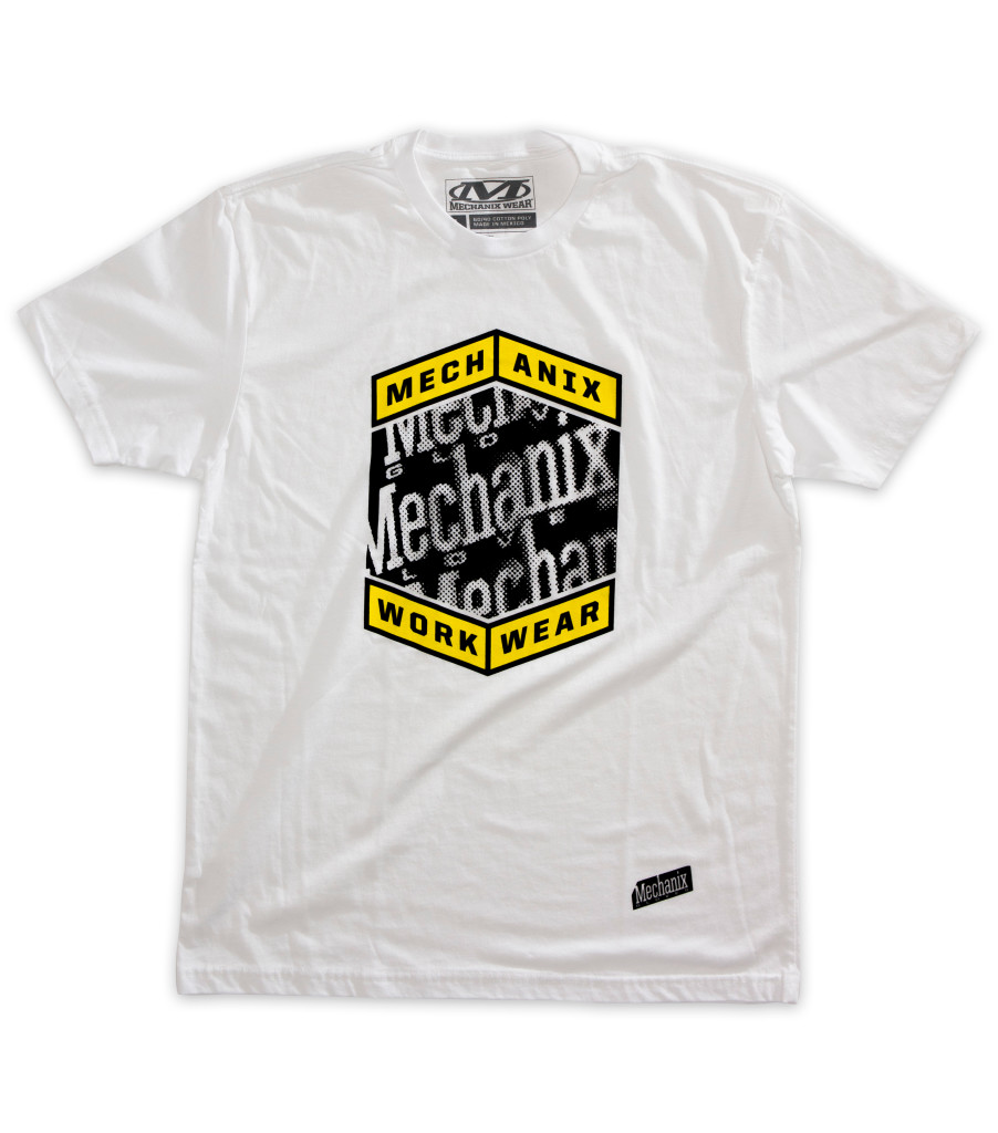 Mechanix Workwear T-Shirt White | PUDN4329